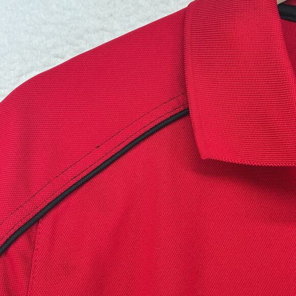 KELLER WILLIAMS Shirt Womens L Golf Polo Real Estate Agent Employee Red - Picture 6 of 11